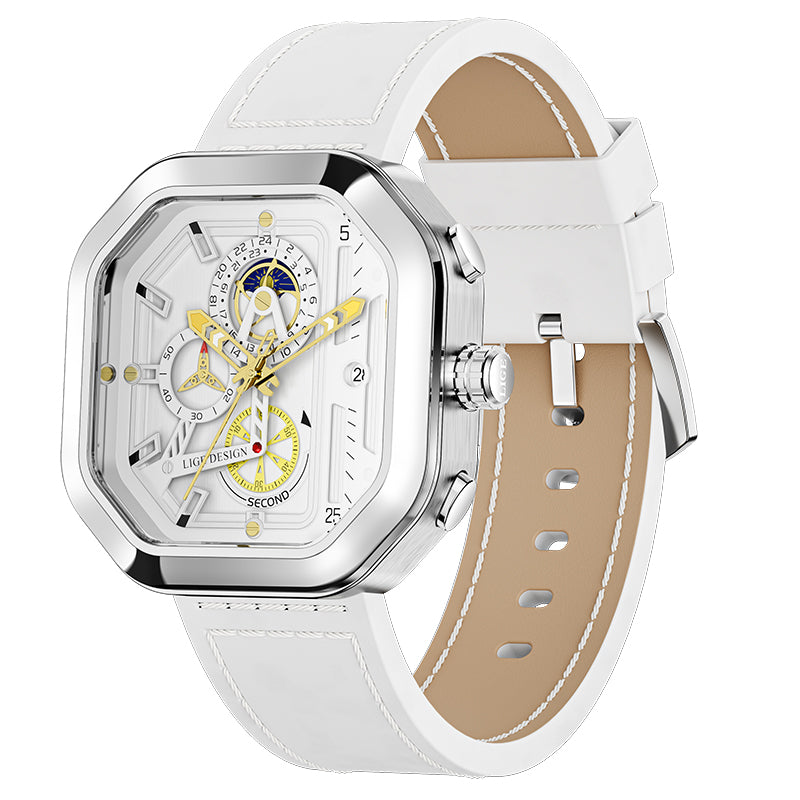 NOIR AURUM -Premium Sense Square Watch