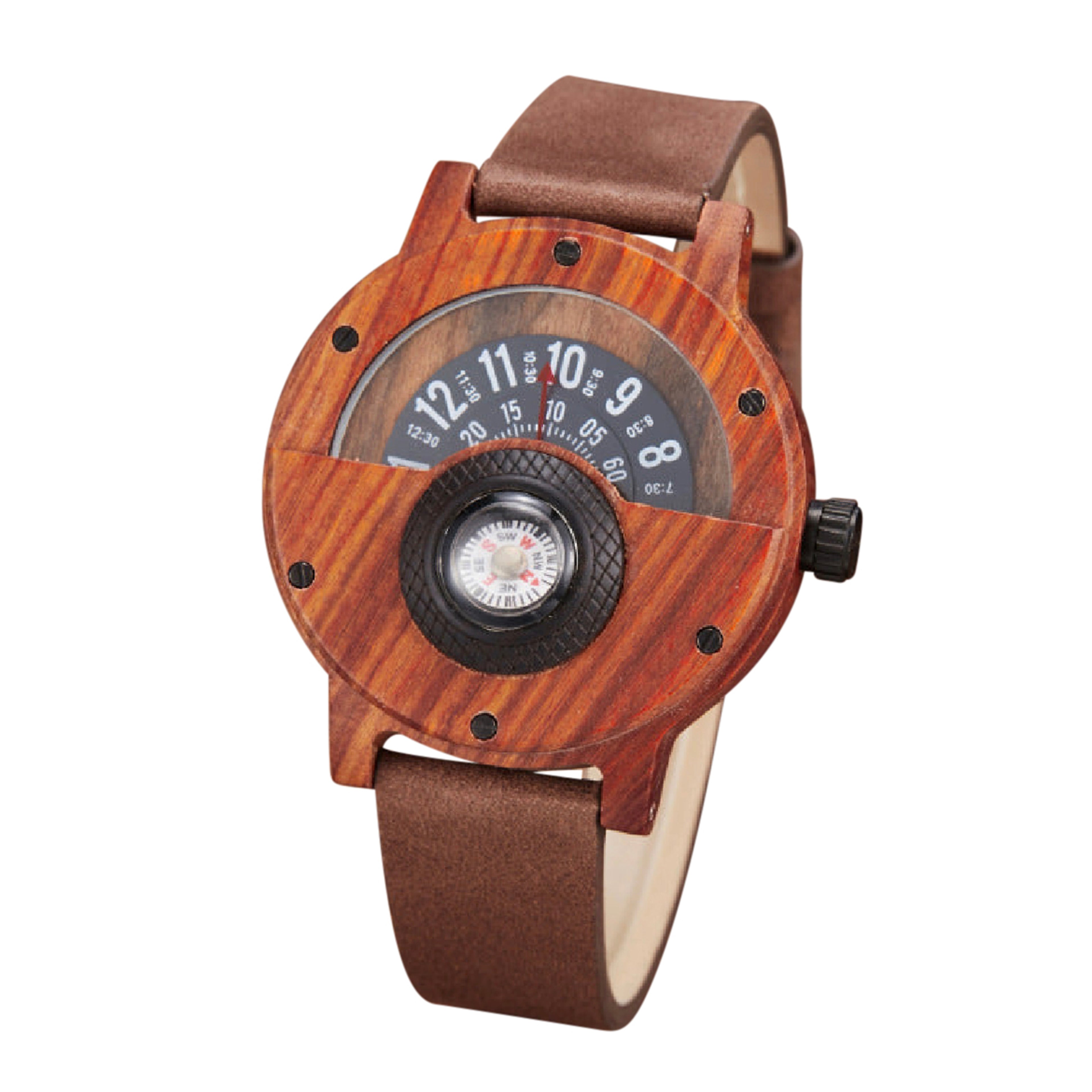 GRACE AXIS -Compass Wooden Watch